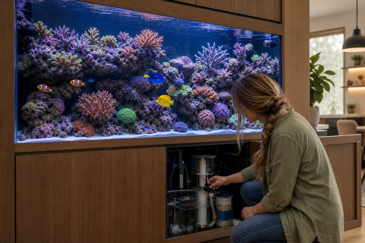 Aquarium care for freshwater tanks saltwater aquariums and reef systems