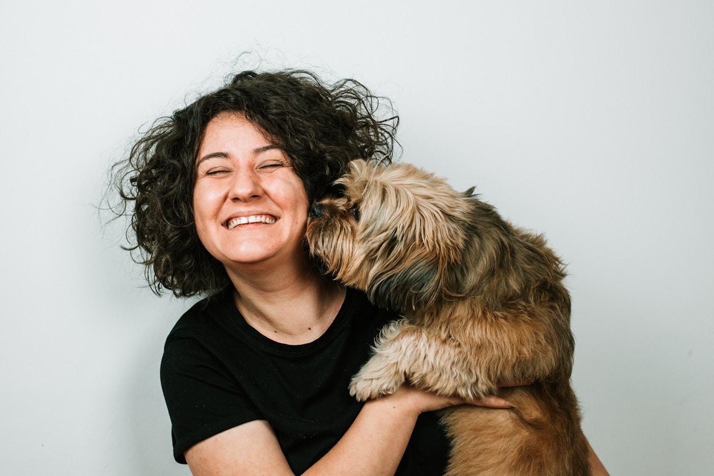 Friendly Nurtured Habitat sitter with a dog